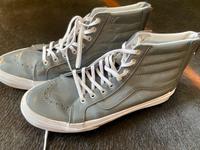 Vans, grau Lack, Gr 42, neu? München - Moosach Vorschau