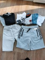 Sommerpaket mit 6x T-Shirts 2x kurze Hose  140 146 152 Kreis Pinneberg - Pinneberg Vorschau