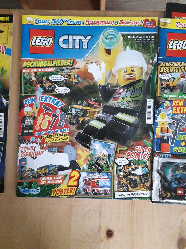 Lego City Hefte 3x in Windhagen