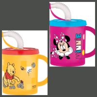 Disney Winnie Pooh oder Minnie Maus Tinkbecher mit Strohhalm Niedersachsen - Wölpinghausen Vorschau