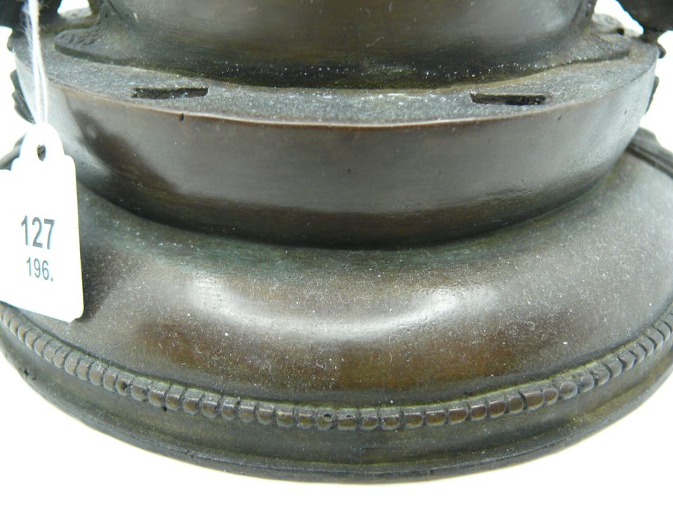 Antike Vajrasattva, Bronze, Tibet o. China, H. 22 cm in Hannover