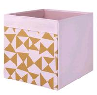 1 (-2)x Box Regal Kallax Aufbewahrung Kiste 33x38x33  rosa/gelb Schleswig-Holstein - Bad Oldesloe Vorschau