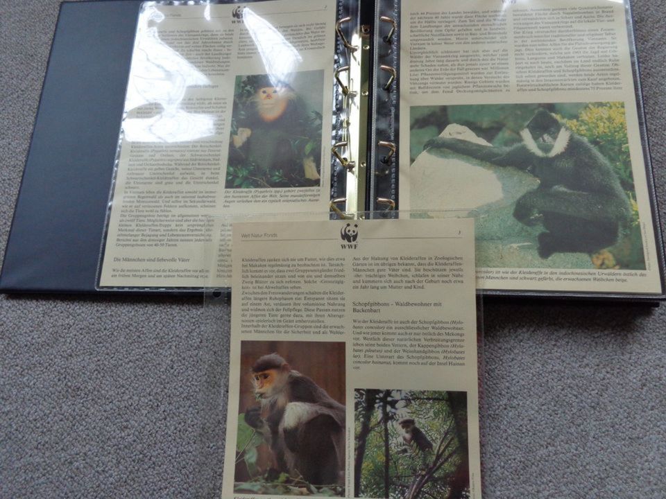 WWF Tier- Motiv Briefmarken Sammlung Sonderedition in Bad Saulgau