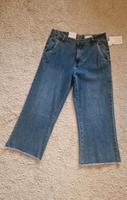 NEU * Cropped Jeans wide leg gr.38 mid waist M Culotte Niedersachsen - Hameln Vorschau