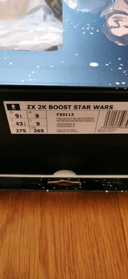 Adidas Schuhe ZX 2K Boost Star Wars Gr. 43 1/3 in Obertshausen