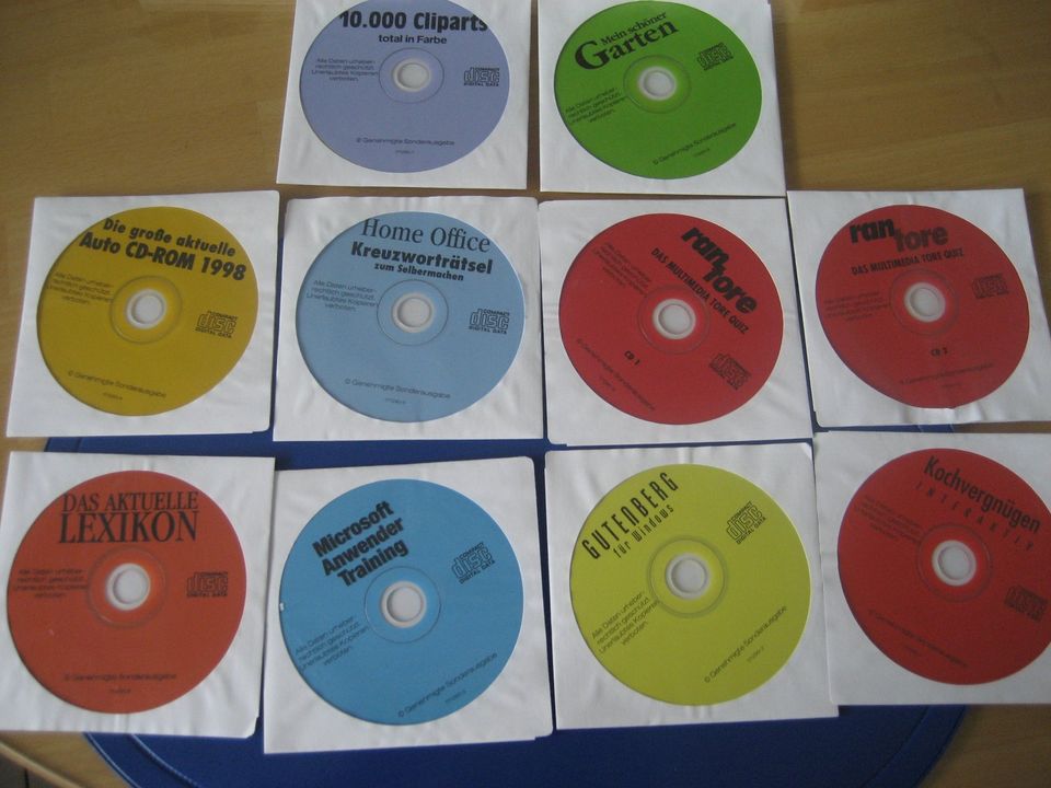 10 CD - ROMS Superstar für Windows in Attendorn