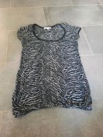 T-Shirt grau schwarz Animalprint Rheinland-Pfalz - Münk Vorschau