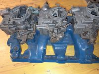 Pontiac tri power intake 1965 mit Rochester Vergaser Baden-Württemberg - Laufenburg (Baden) Vorschau