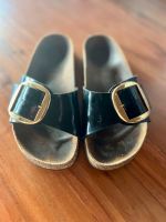 Birkenstock Madrid Big Buckle Schwarz glänzend Gold 39 Bayern - Forchheim Vorschau