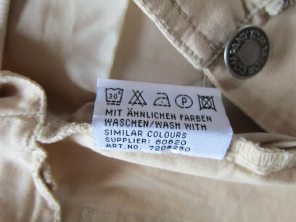 Tom Tailor Rock 40 Minirock khaki beige Länge 45 cm Baumwolle in Maxdorf