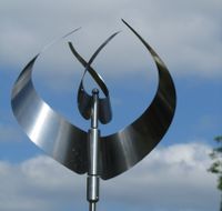 Windspiel / Windrad "Doppelquirly" aus Edelstahl + Aluminium Baden-Württemberg - Bötzingen Vorschau