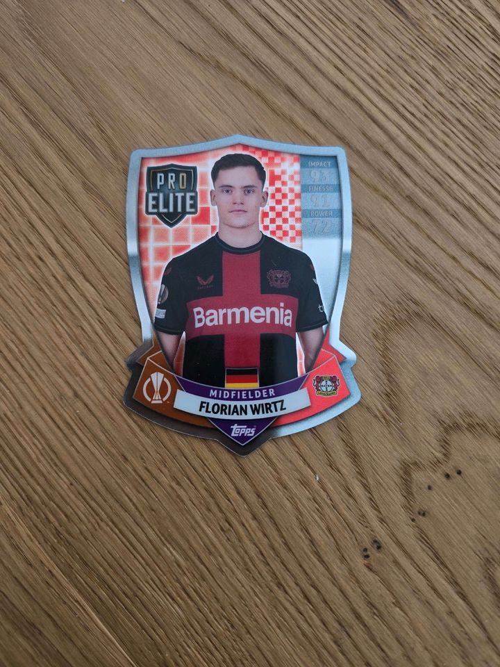 Pro Elite Florian Wirtz match attax 23/24 cl in Trossingen