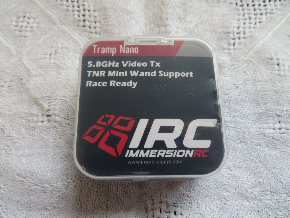 ImmersionRC Tramp Nano 5,8Ghz TX, 1mW bis 600mW in Wöllstadt