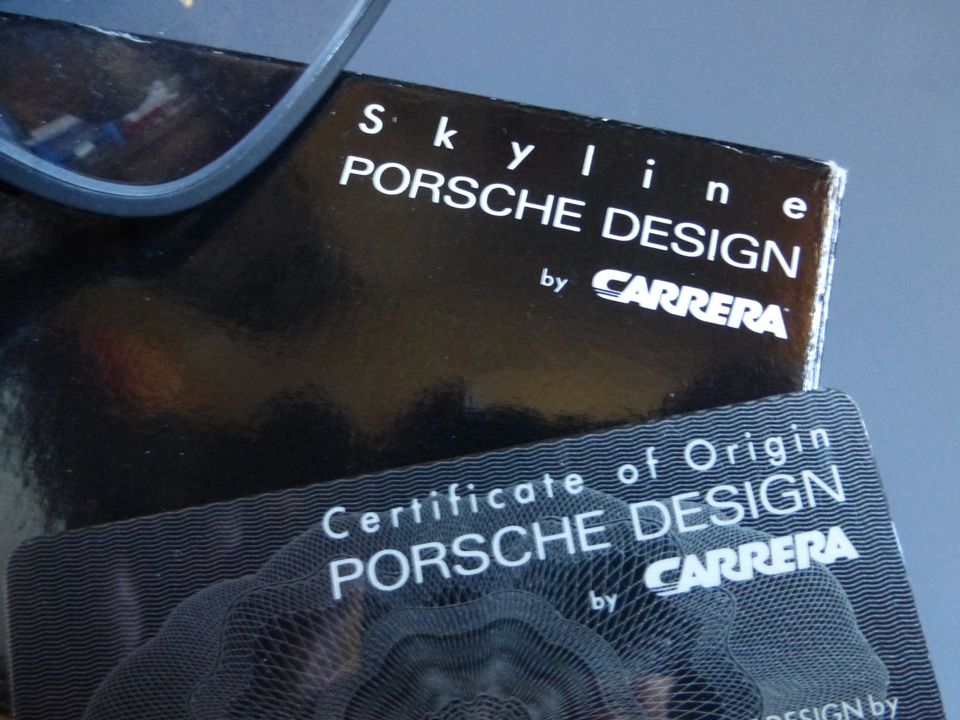 Carrera Skyline Sonnenbrille Porsche Design Original Lederetui in Oberhausen