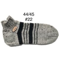 #22 gestrickte Sneaker Socken Gr. 44 45 ** 75% Schurwolle Niedersachsen - Boffzen Vorschau