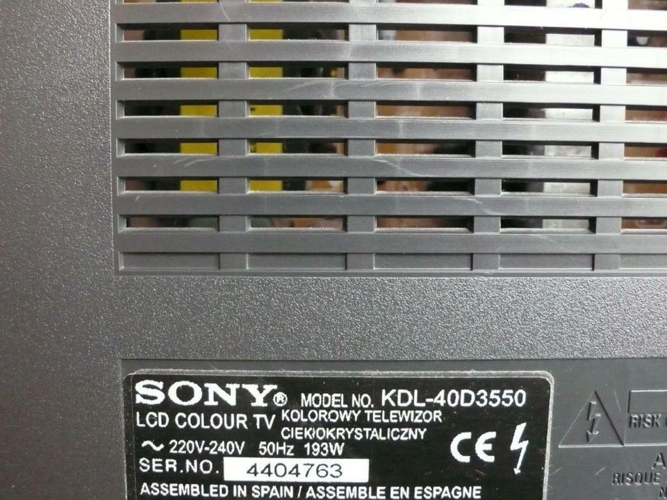 SONY BRAVIA KDL-40D3550 102 cm / LCD TV 1080p / FullHD FERNSEHER in Essen