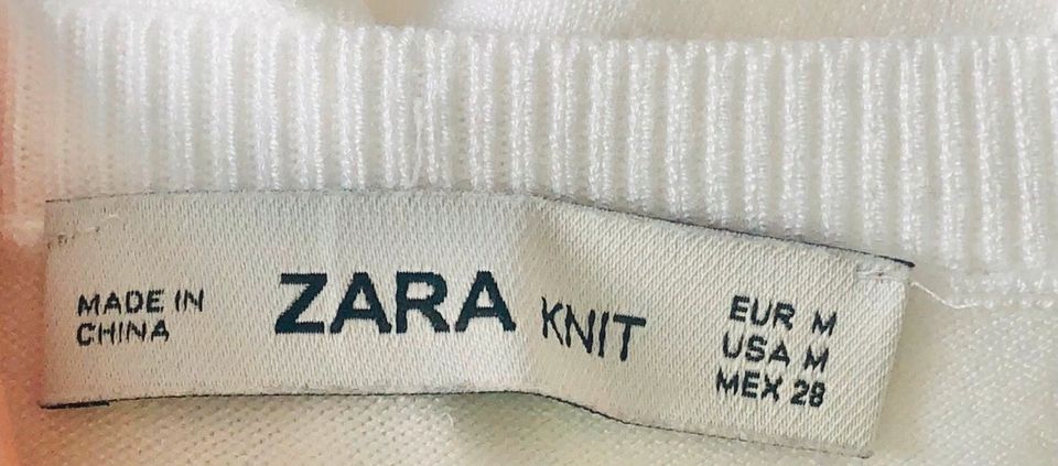 Schönes Strick Teilchen von Zara, passt Größe S in Zeuthen