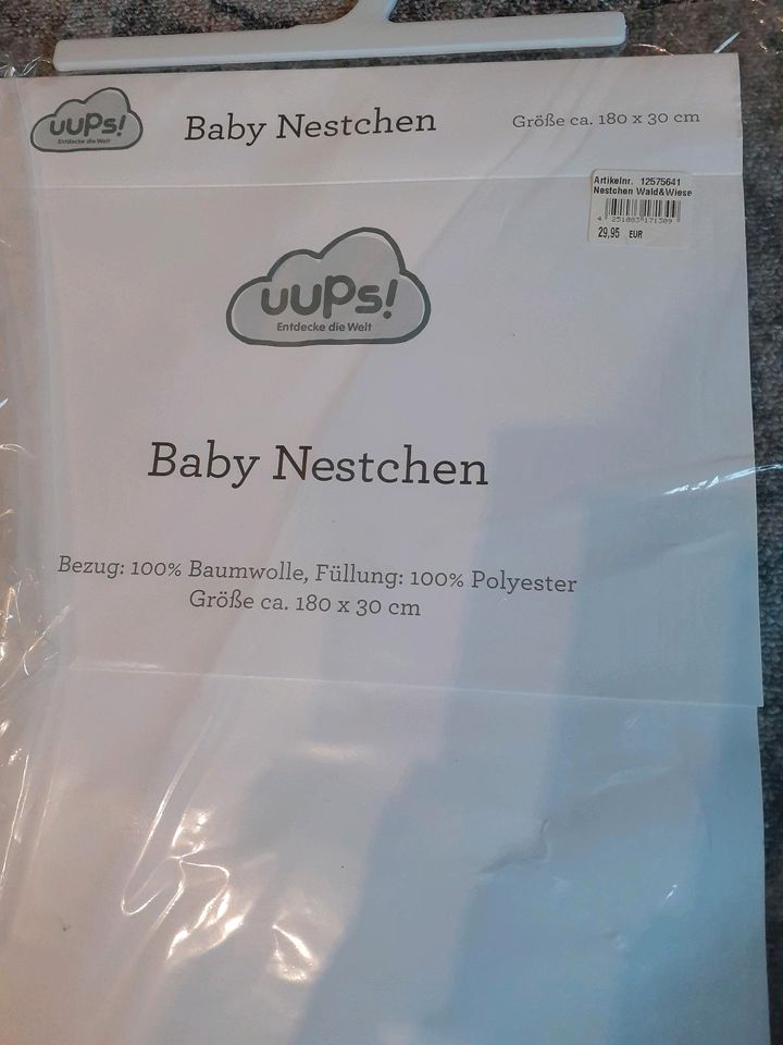 Baby Nestchen Bettumrandung Umrandung NEUWERTIG Waldtiere Fuchs in Brand-Erbisdorf