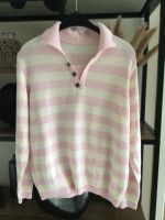 Pullover rosa/weiß Kragenpullover 40 neuwertig Niedersachsen - Lathen Vorschau