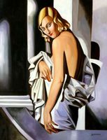 Homage Lempicka-Portrait d. Marjorie Ferry k98283 90x120cm Ölbild Berlin - Treptow Vorschau