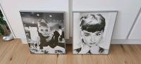 2 Bilder Audrey Hepburn schwarz weiß Portrait 40x50cm Simmern - Hunsrück Vorschau