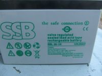 SSB Bleibatterie SBL 26-12I 12V 26AH 2018 Sachsen - Tharandt Vorschau
