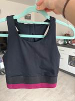 fabletics Oberteil Sport-BH Maximum hold mit Taschen schwarz pink Sachsen - Bautzen Vorschau