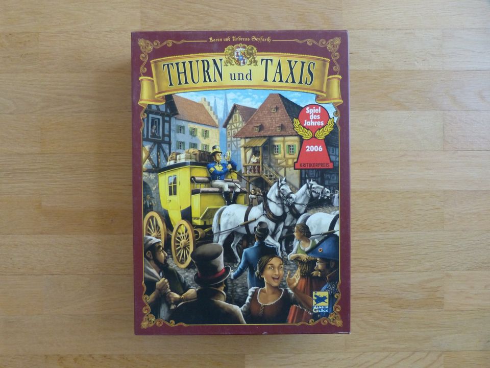 Spiel: Thurn und Taxis – Hans im Glück – Spiel des Jahres 2006 in Jugenheim in Rheinhessen