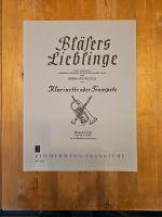 Notenhefte "Bläsers Lieblinge" für Klarinette/Tromp. und Klavier Nordrhein-Westfalen - Monschau Vorschau