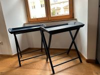 2 mal identischer Tablett-Tisch / Beistelltisch-Tisch aus Holz Bayern - Traunstein Vorschau