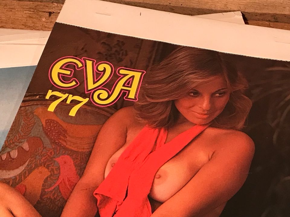 Erotik Kalender, Vintage, 70er Jahre, Eva, Hot Play in Flintbek