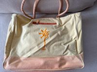 Badetasche Strandtasche gelb orange robustes Canvas waschbar Dresden - Loschwitz Vorschau