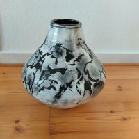 Gustav Spörri Keramik BodenVase ca.31cm Pferde Schaffhausen Bayern - Miltenberg Vorschau