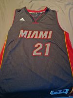 NBA Miami Heat Jersey // Adidas Größe L #21 WHITESIDE Nordrhein-Westfalen - Kalkar Vorschau