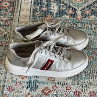 Turnschuhe Sneaker Dockers Gr.40 silber Stuttgart - Sillenbuch Vorschau