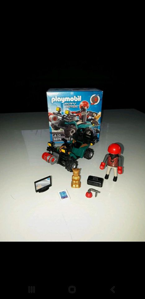 Quad mit Seilwinde von playmobil in Wölfersheim