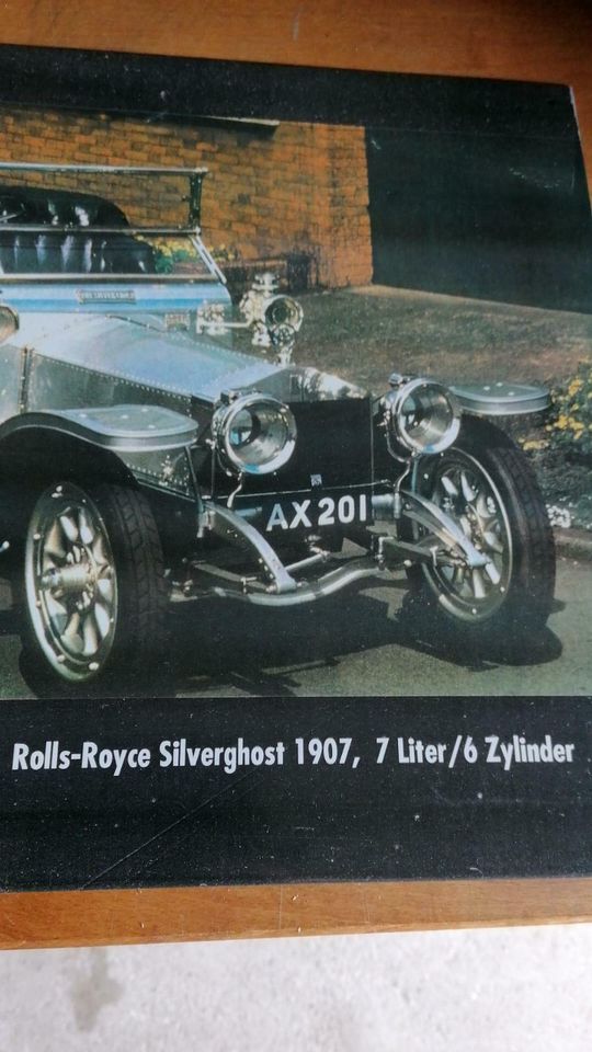 Blechschild Reklame Rolls-Royce Silverghost in Zölkow