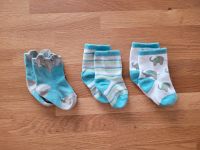 3er Set Babysöckchen Gr. 6-12 Monate Babysocken Socken Elefanten Bayern - Karlshuld Vorschau