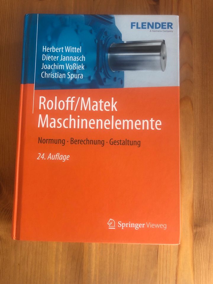 Roloff/Matek Maschinenelemente Normung, Berechnung, Gestaltung in Geisenhausen