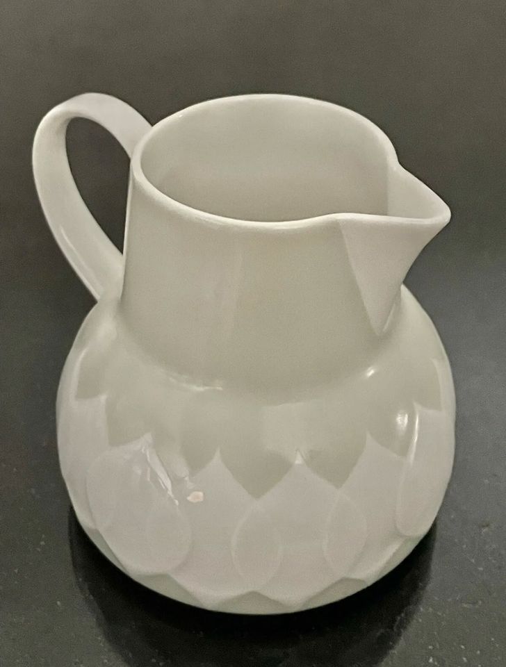 Antik Vintage Rosenthal Lotus Porzellan Kaffeekanne Sahnekanne in Hagen