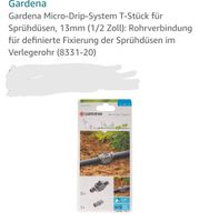 Gardena Micro Drip 1/2''/13mm T-Stücke mit Tropfer 8331-20 Bayern - Günzburg Vorschau
