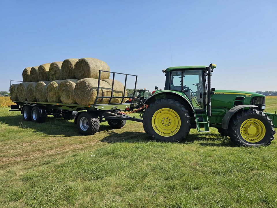 Kobzarenko 3 Achs Ballenwagen - 9,6 m (+1,3 m ausziehbar) 14 to Nutzlast - Preis inkl. MwSt. in Beselich