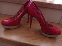 Schuhe Rot- Lack 38 Bayern - Großaitingen Vorschau