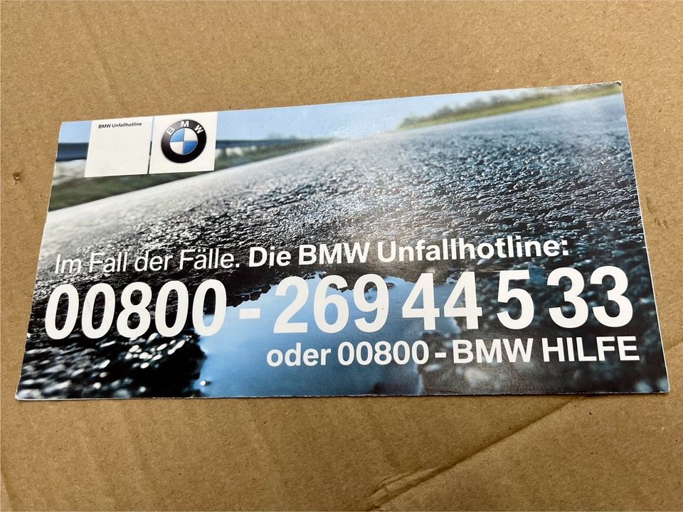 BORDMAPPE BETRIEBSANLEITUNG SERVICEHEFT BMW e46 Compact in Niederzier