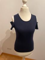 Amisu off-shoulder T-Shirt, Größe M, dunkelblau Hamburg - Bergedorf Vorschau