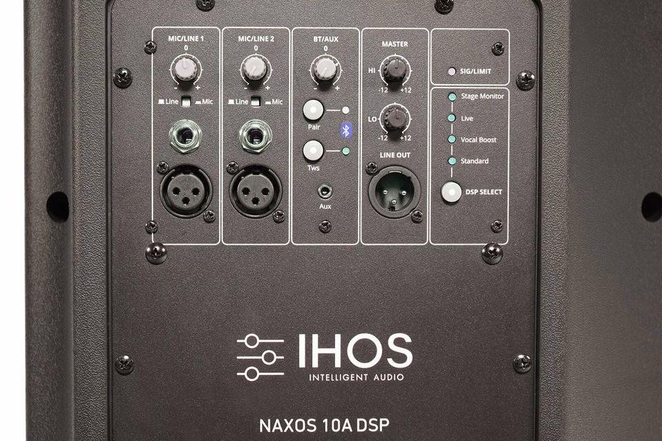 IHOS NAXOS 10A DSP aktiv PA Lautsprecher mit Stereo Bluetooth in Cloppenburg