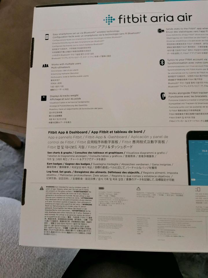 Fitbit aria air Körperwaage in Seckach