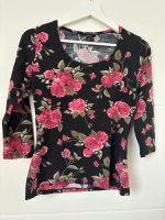 Langarmshirt/T-Shirt mit Blumenmuster Niedersachsen - Lingen (Ems) Vorschau