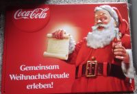 Coca Cola Schild mit Weihnachtsmannmotiv Hessen - Hadamar Vorschau