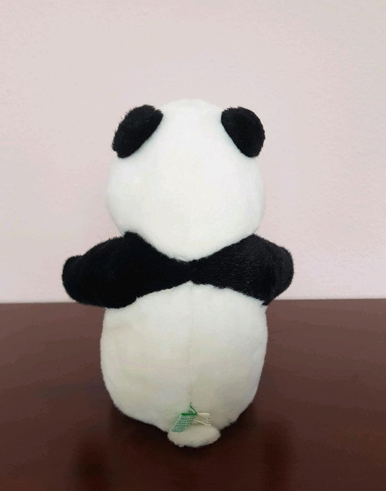 Panda Stofftier, 90er 30 cm, Pandabär Plüschfigur Kuscheltier Bär in Hannover